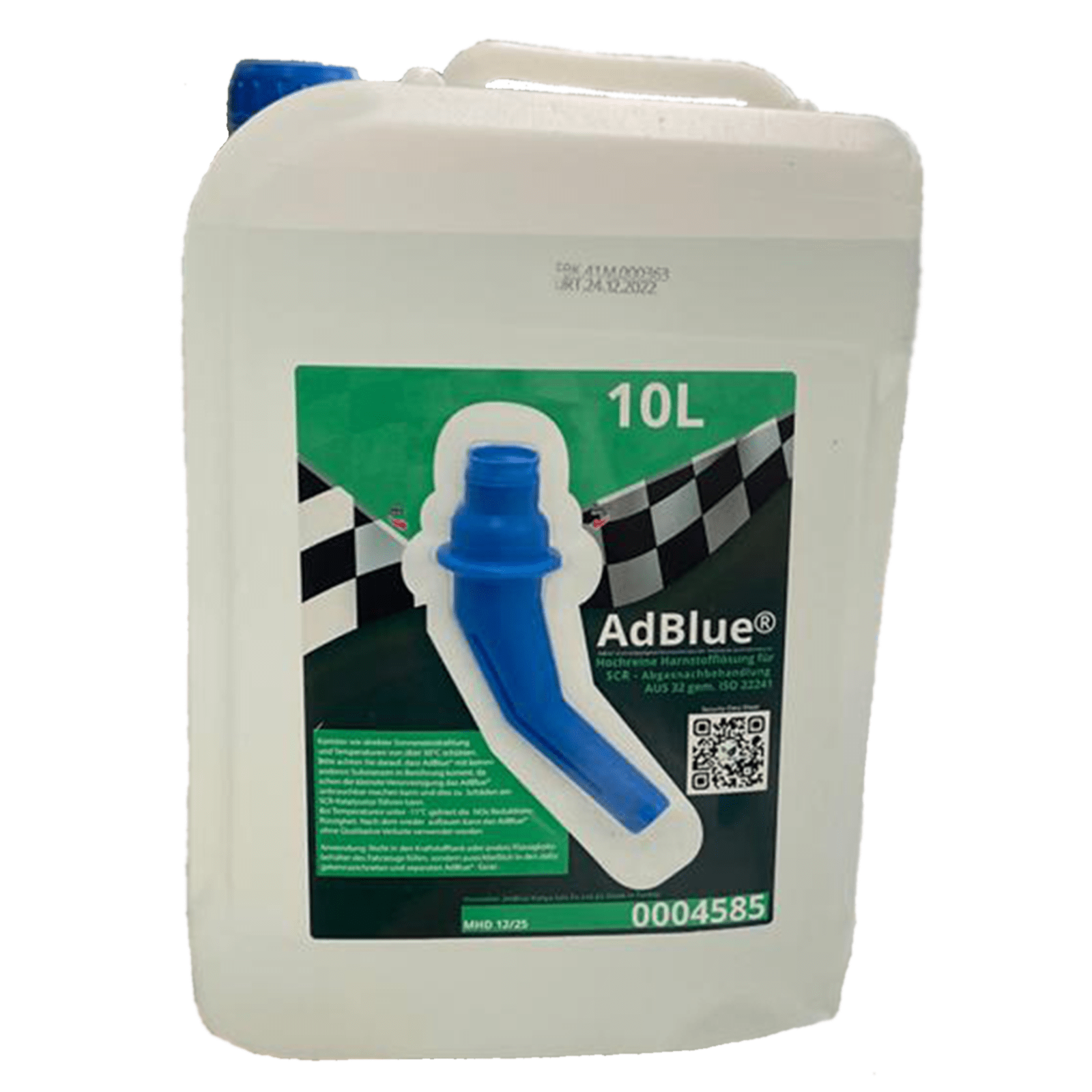 AdBlue 10 liter für Diesel Kraftreiniger additive Abgasbehandlung auf  Harnstoffbasis Hochreiner Harnstoff zur Abgasnachbehandlung EURO4 EURO5  EURO6 : : Auto & Motorrad