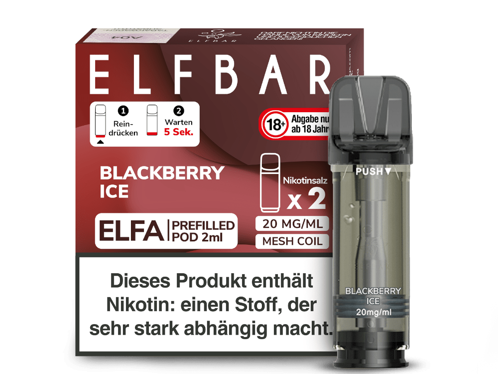 Elf Bar Elfa Pod – Blackberry Ice