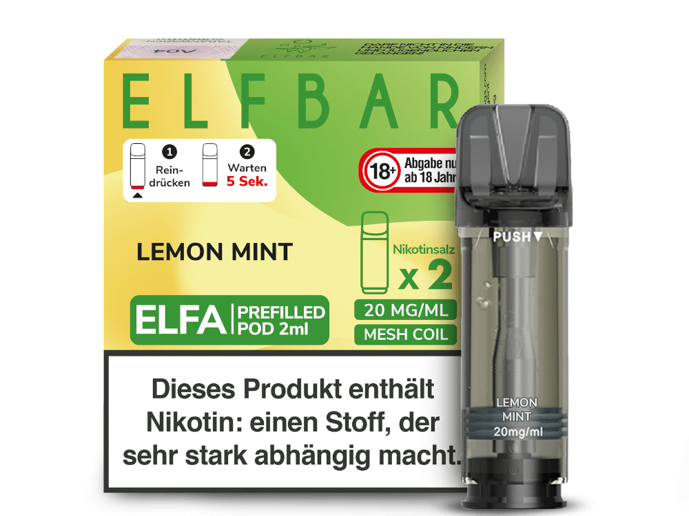 Elf Bar Elfa Pod – Lemon Mint