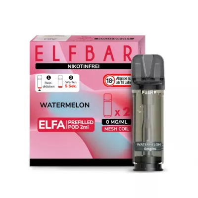 Elfbar - Elfa Pod Watermelon 2er nikotinfrei