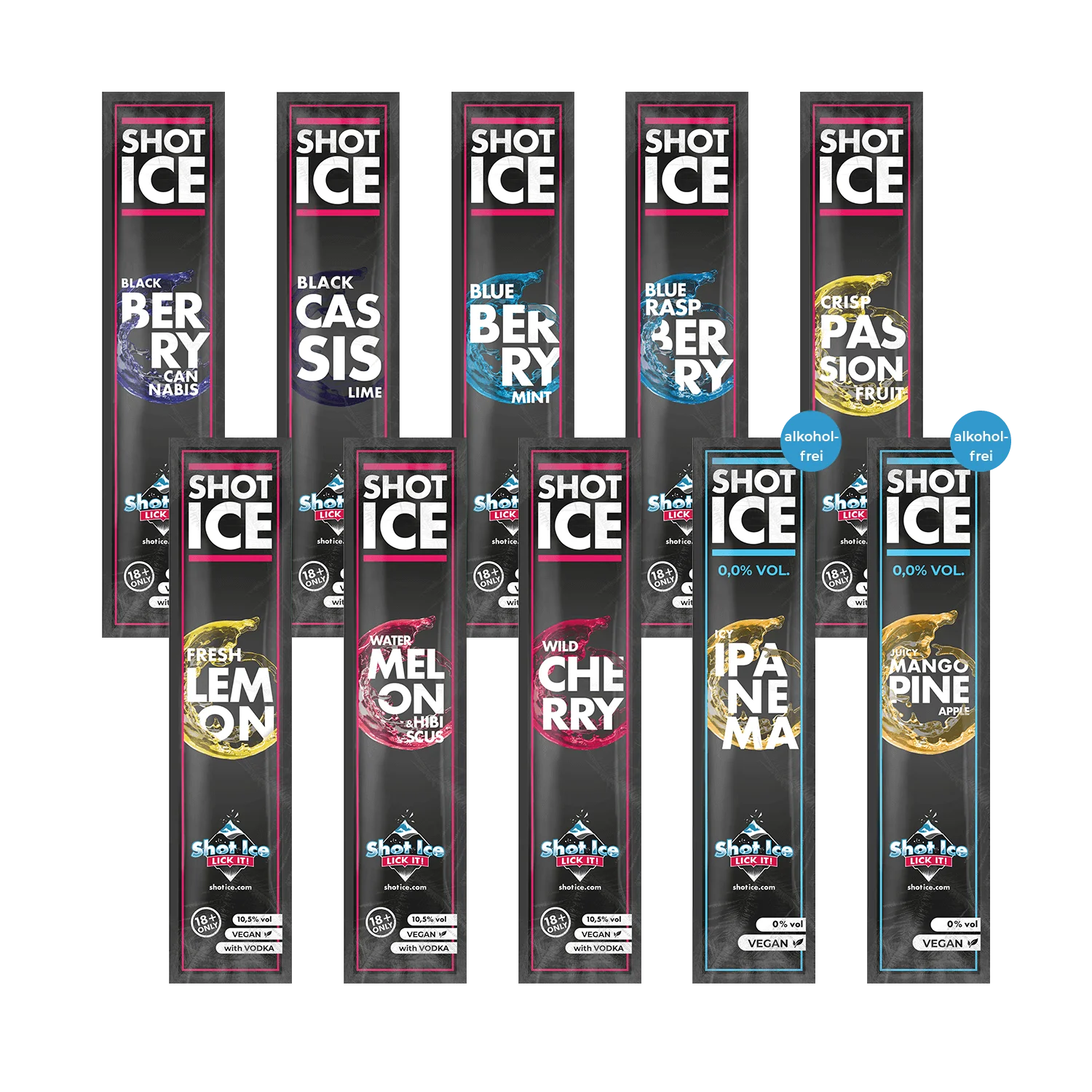 Shot Ice - Mixpaket